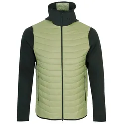 J.Lindeberg - Holden Quilt Hybrid Jacket - XXL Oil Green (M311)