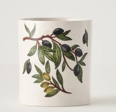 Bella Maison Olive Ceramic Utensil Holder