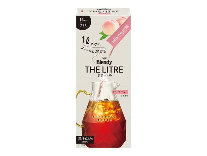 AGF Blendy THE LITRE Perzikthee 5 stuks