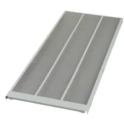 Eaton 172695 Gitterrahmen / Metallgeflecht IP4X für Rückwand, 3fach, grau XTSZRPA3