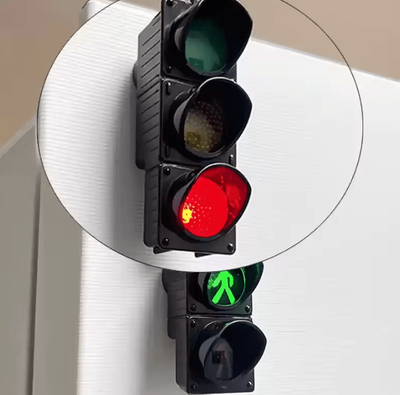 Inspire Curations Mini Traffic Light Magnetic Refrigerator Magnet Decoration traffic Light
