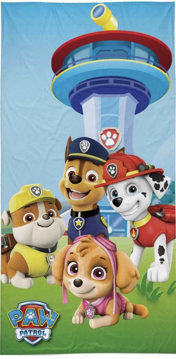 PAW Patrol Strandlaken voor kinderen, Katoen, 70 x 40 cm