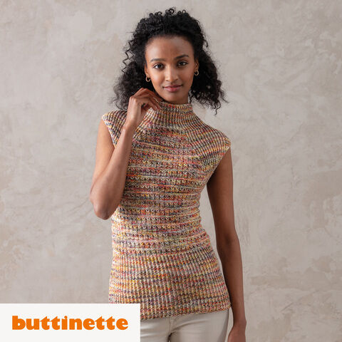 Strickanleitung – Top aus Woll Butt Primo Madeleine