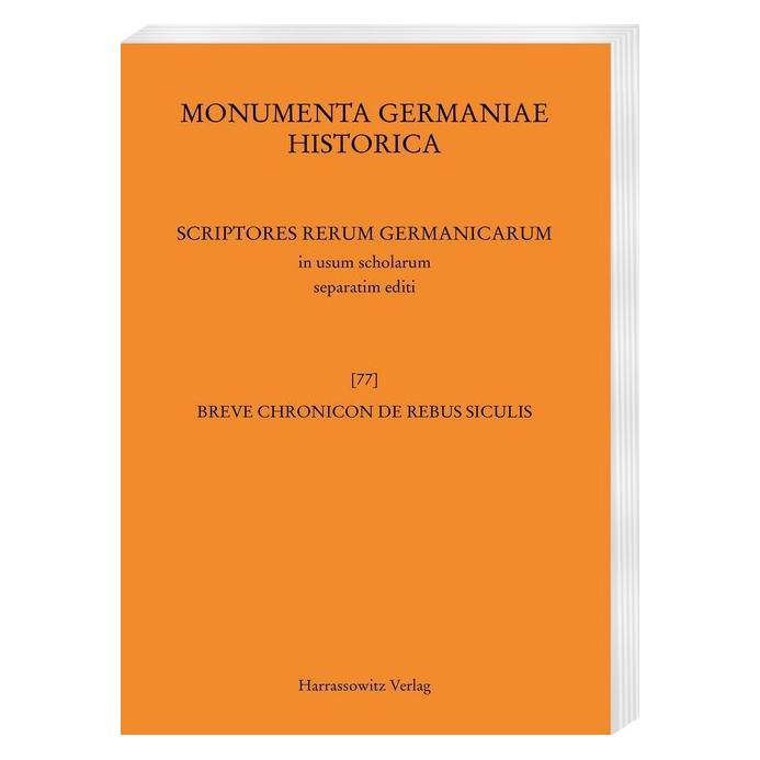 Harrassowitz Breve chronicon de rebus Siculis (Latein, Softcover, Wolfgang Stürner) (56124664)