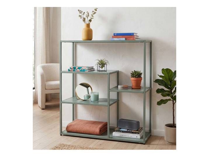 MCW Standregal MCW-P98, Minimalistisches Design, im Industrie-Style