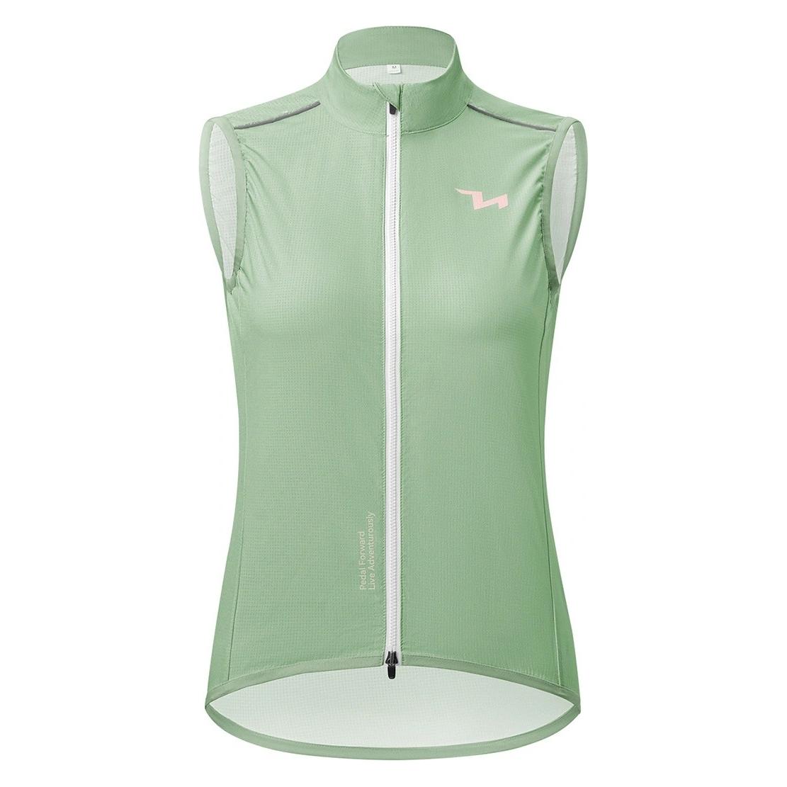 Rockbros MJ008 TVI Damen-Radweste, winddicht, Grösse L - Grün (L) (ROCKBROS)