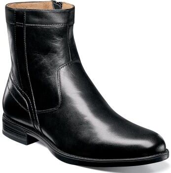 Florsheim Midtown Plain Toe - Mens 9 Black Boot D