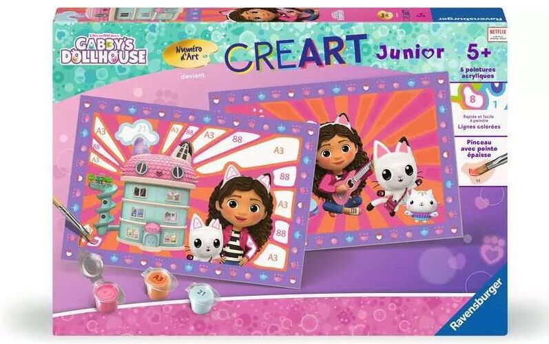 CreArt Junior 32x22cm : Gabby's - Ravensburger
