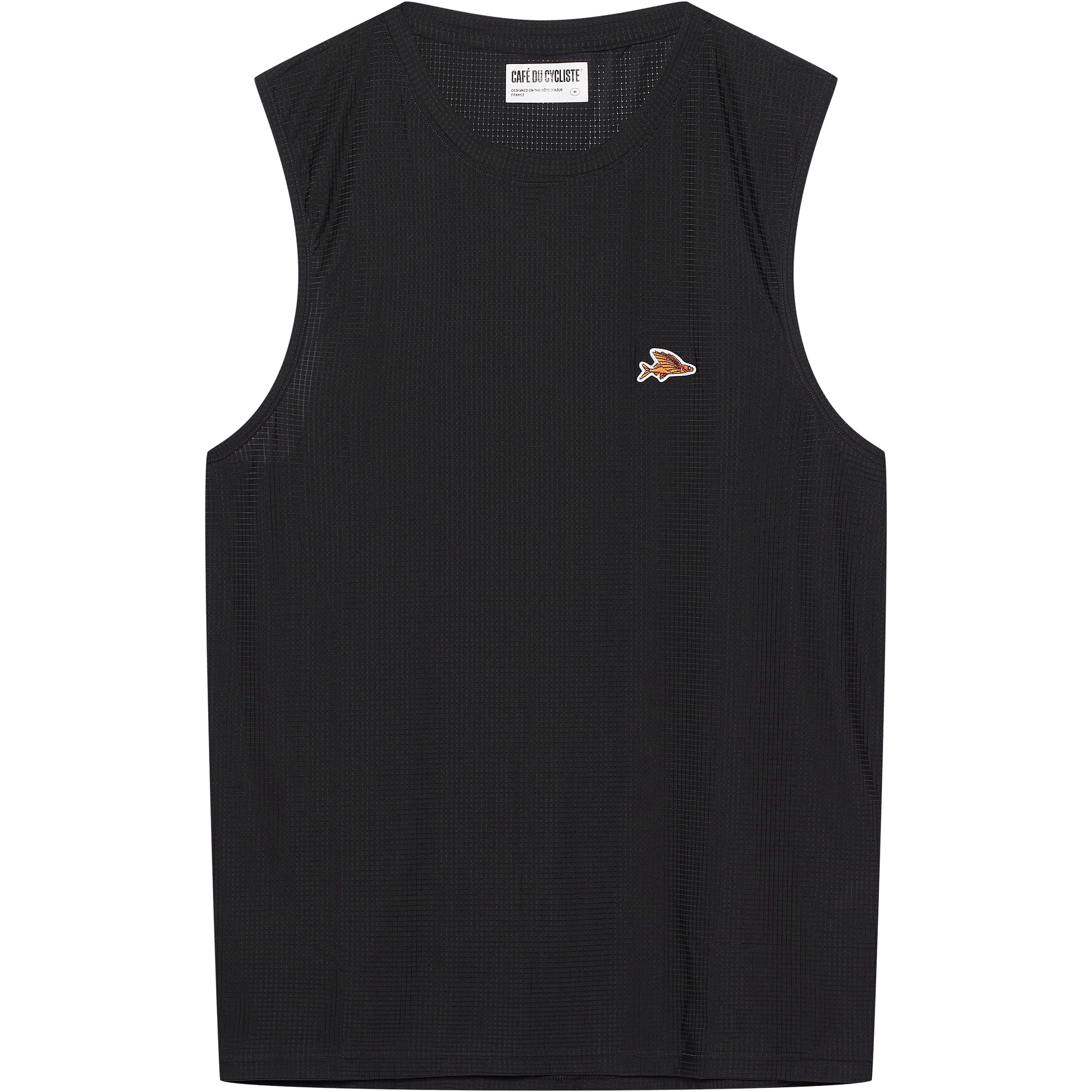 Café Du Cycliste Alix Herren Laufshirts schwarz Größe M Trekking Schnell trocknend