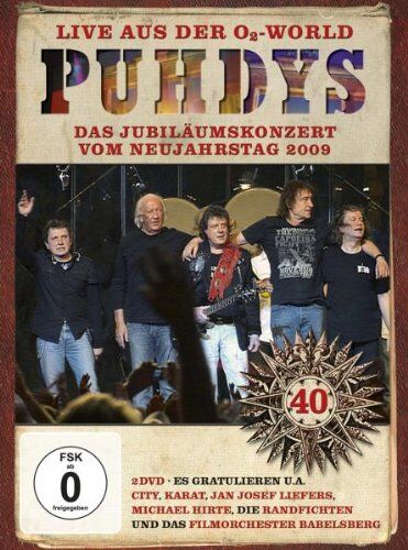 Puhdys - Puhdys - Live aus der O2-World - Das Jubiläumskonzert [2 DVDs] - Preis vom 09.10.2026 07:28:09 h