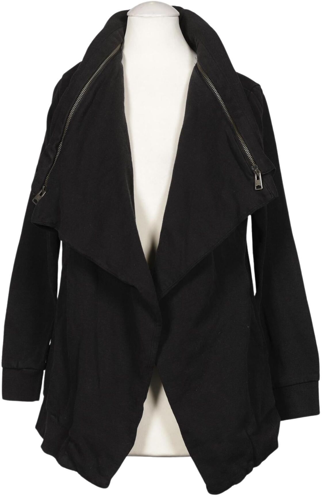 All Saints Damen Strickjacke, Schwarz, Gr. XS, Baumwolle / Modal - Second Hand