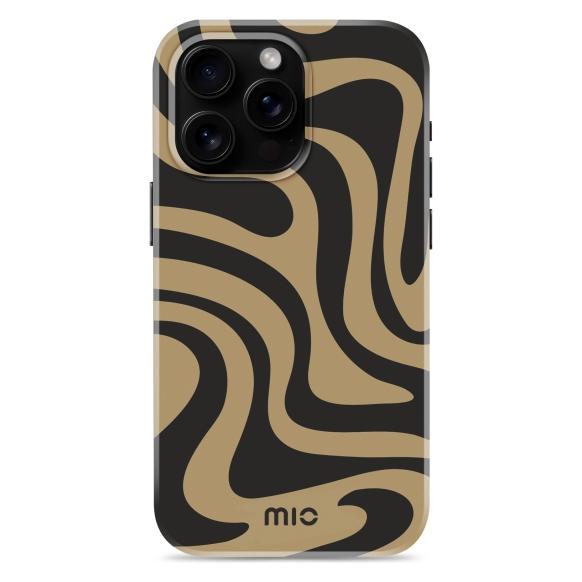Mio Back panel cover Swirl Magsafe Compatible for iPhone 16 Pro Max (Apple iPhone 16 Pro Max) (54149473)