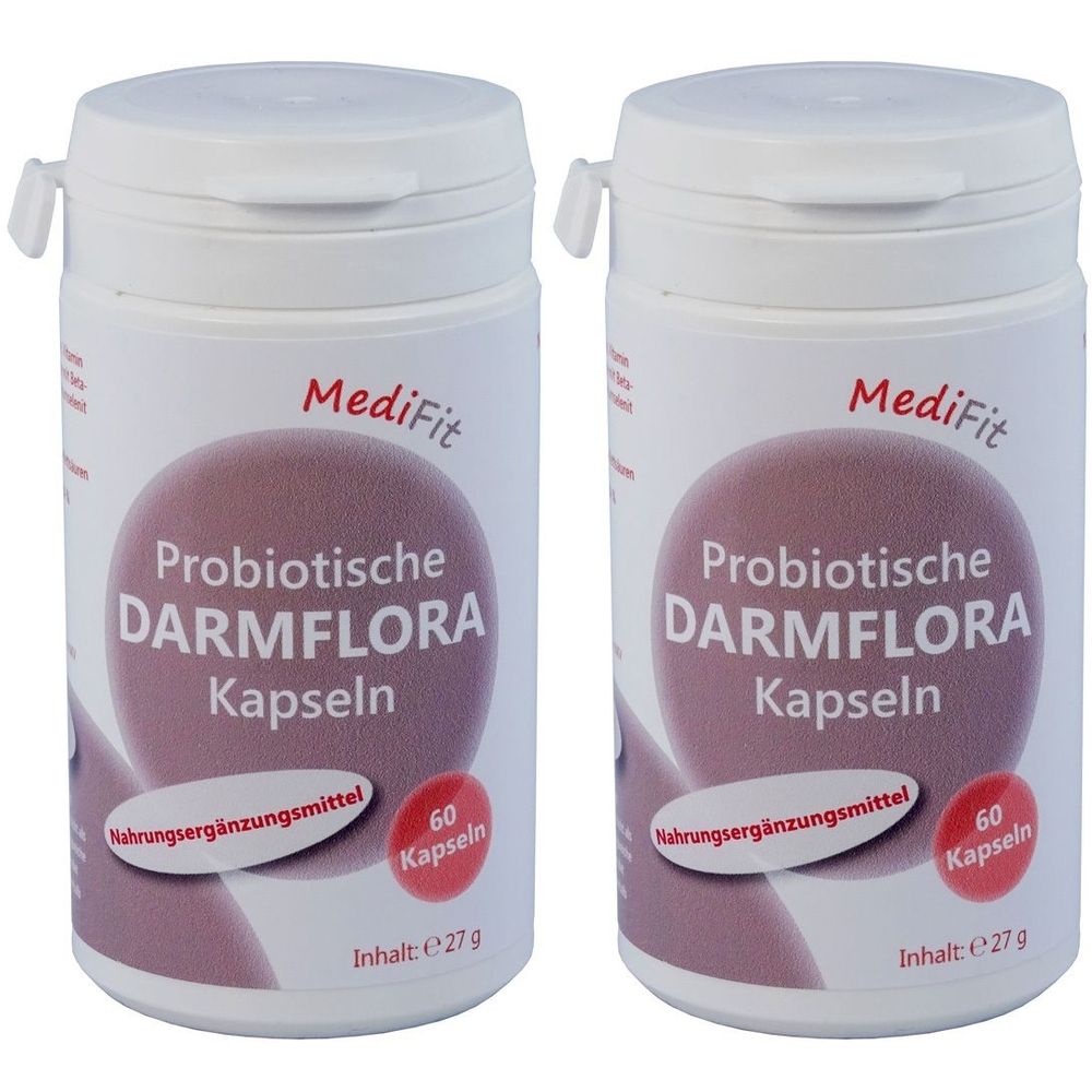 Probiotische Darmflora Kapseln MediFit 2x 2x60 St
