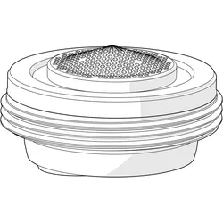 Hansa Luftsprudler und Schlüssel HANSA, 1021362V M24x1 SSR Honeycomb Laminar, 1021362V 1021362V