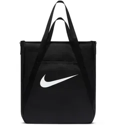 NIKE Gym Tote Sporttasche (28 Liter) Damen 010 - black/black/white