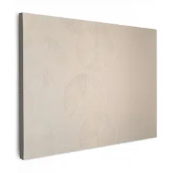 LEINWANDBILD Japandi - Beige - Modern Wandbild 40x30 cm