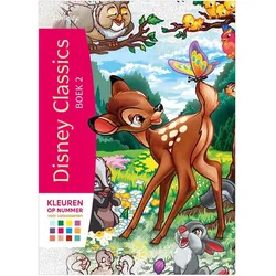Deltas Disney Klassiker Buch 2 – Malen nach Zahlen für Erwachsene