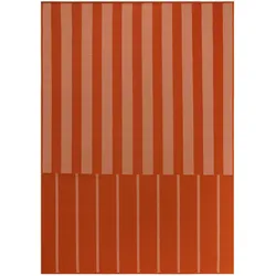benuta Nest In- & Outdoor-Teppich Reed Orange 160x235 cm - Teppich für Balkon, Terrasse & Garten