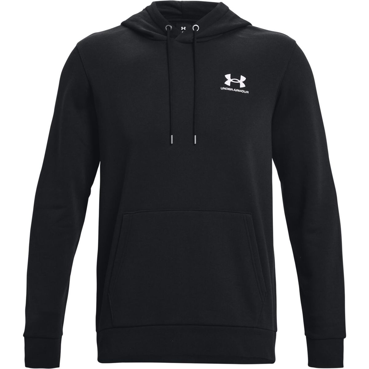 Under Armour Icon Fleece Hoodie black white (001) S 1373880-001-SM