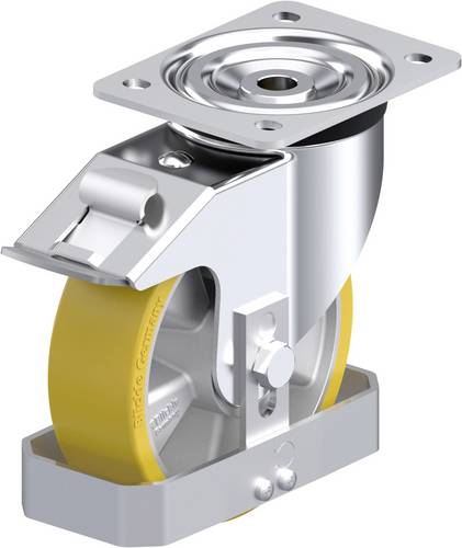 Blickle 742160 L-ALTH 160K-FI-FS Stahlblech-Lenkrolle Rad-Durchmesser: 160mm Tragfähigkeit (max.): 400kg 1St.