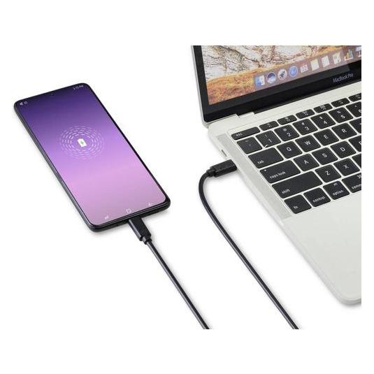 Renkforce USB 2 USB-C Verbindungskabel mit antimikrobieller Oberfläche 1 m (1 m, USB 2.0, 2.50 W) (RF-4716840)