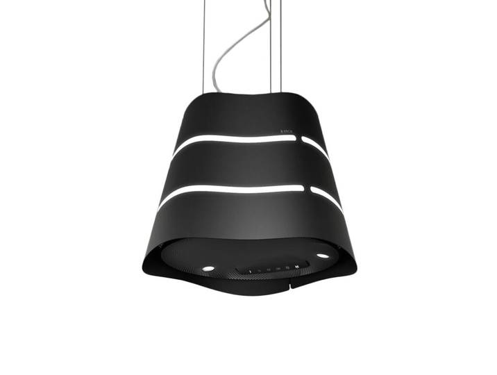 ELICA hotte de suspension / murale WAVE UX (Noir - Acier)