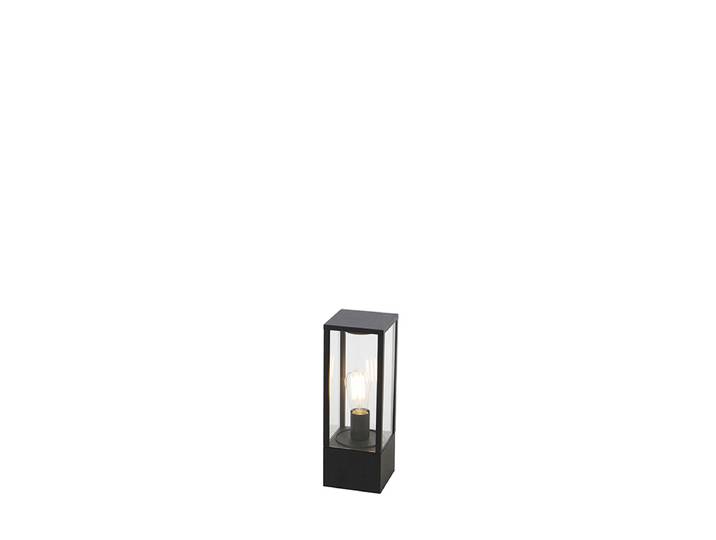 Lampadaire d'extérieur noir 40 cm avec piquet de terre et