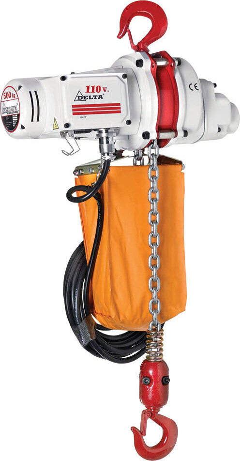 Delta Elektrischer Kettenzug Typ US 230V 5m/min 500kg 10m Hubhöhe