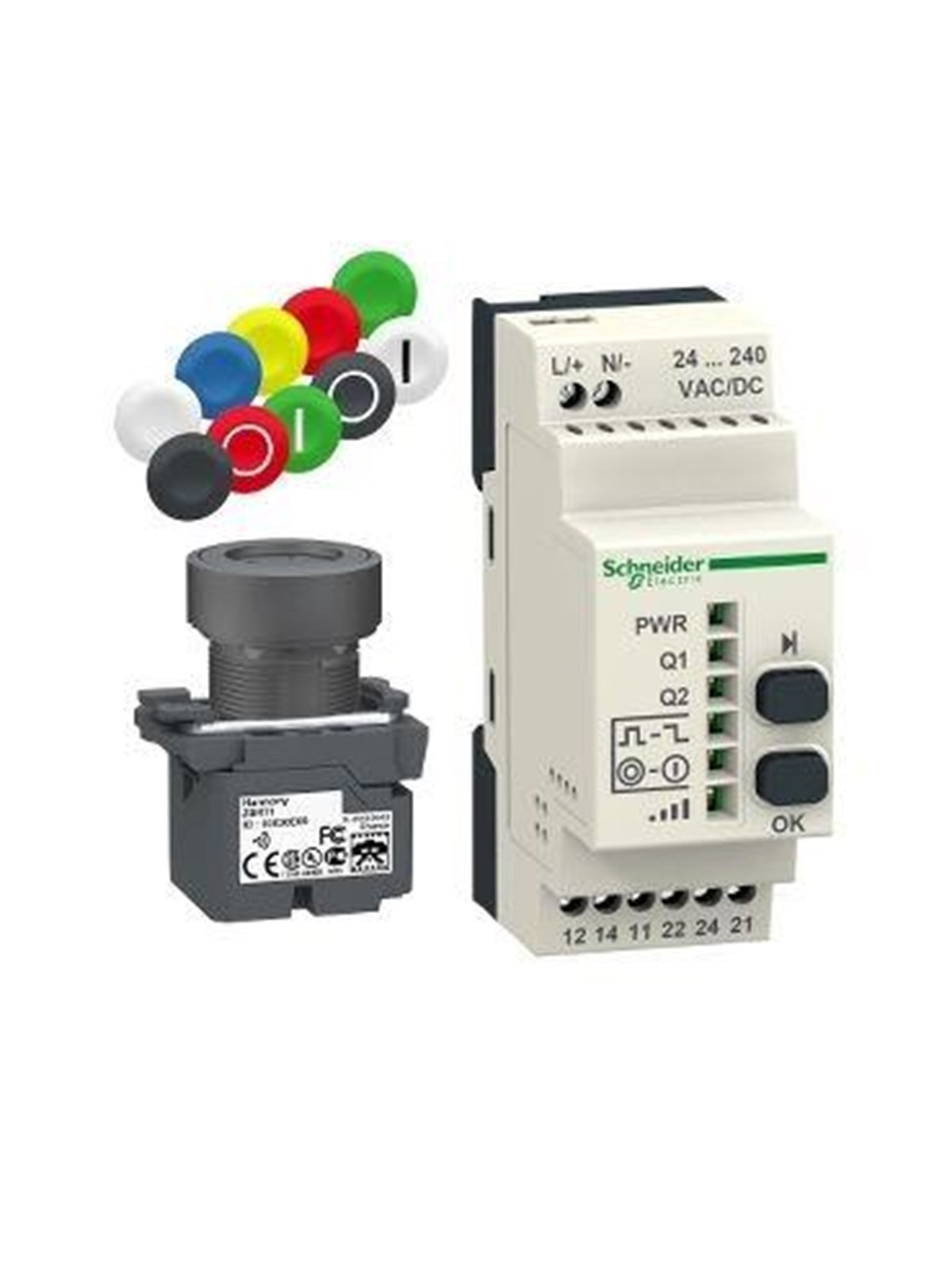 Schneider Electric Pack sps zb5 22mm advance receiver ac dc