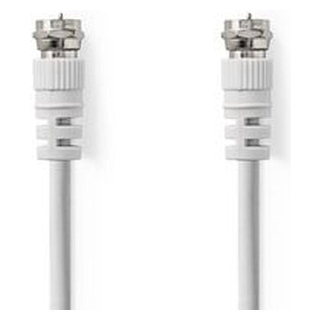 Nedis Kabel Satelite und Antenne F-Stecker - F-Stecker 3.0 m (Antennenkabel) (CSGB41000WT30)