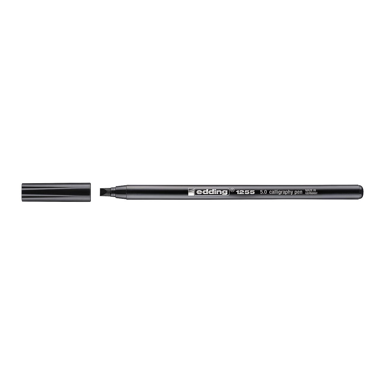 edding calligraphy pen 1255 Filzstifte schwarz, 3 St.