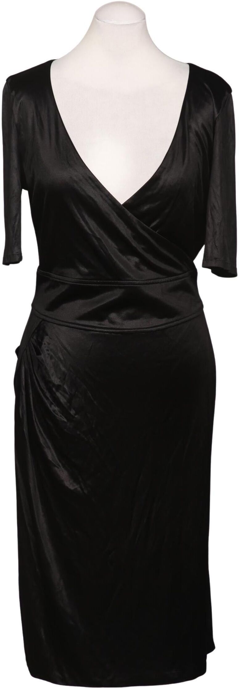 Versace Damen Kleid, Schwarz, Gr. EU 38 (IT 44), kein / Etikett - Second Hand