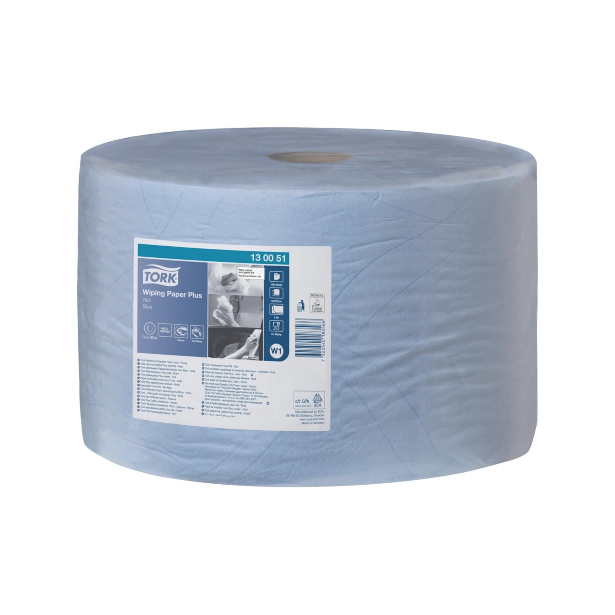 TORK Advance 420 Wisch- tuch blau 2lag. (130051)