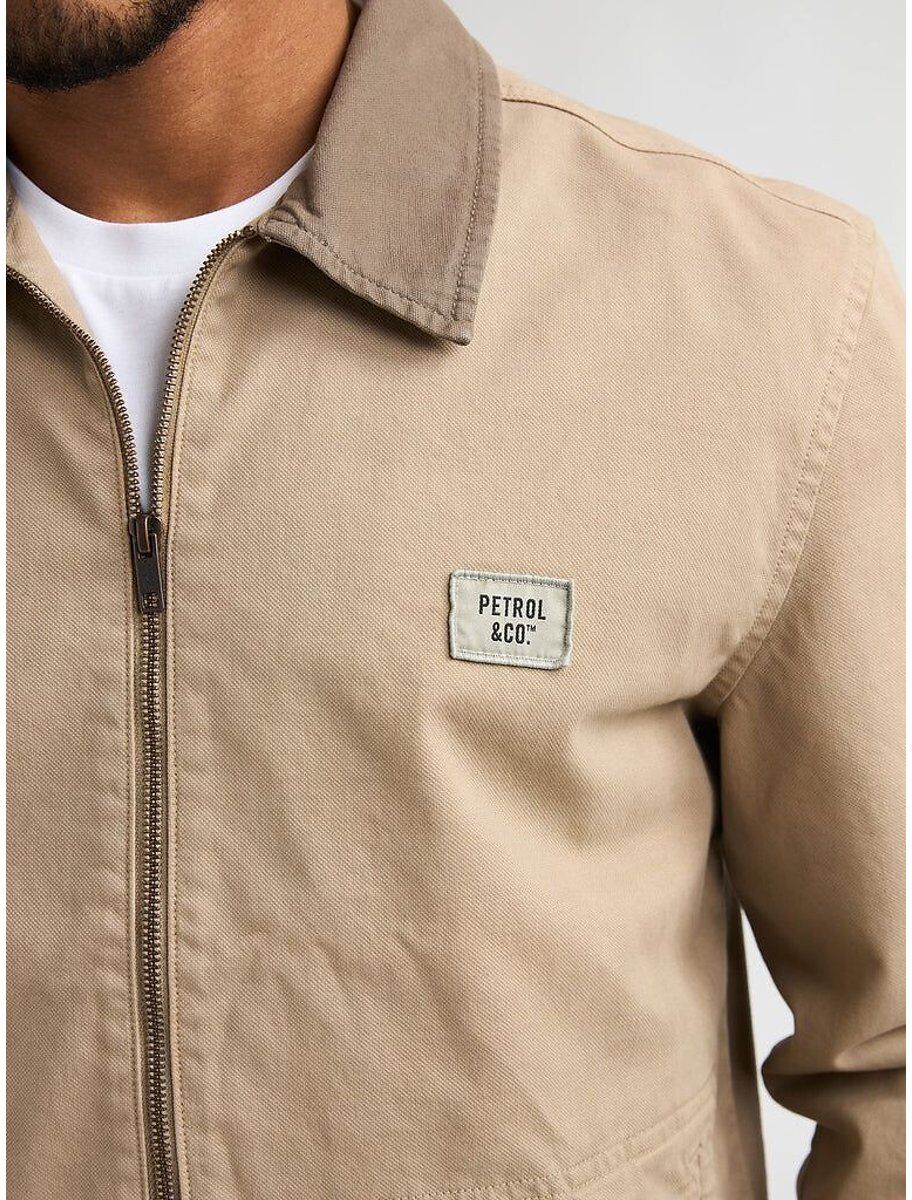 PETROL INDUSTRIES Veste zippée col velours