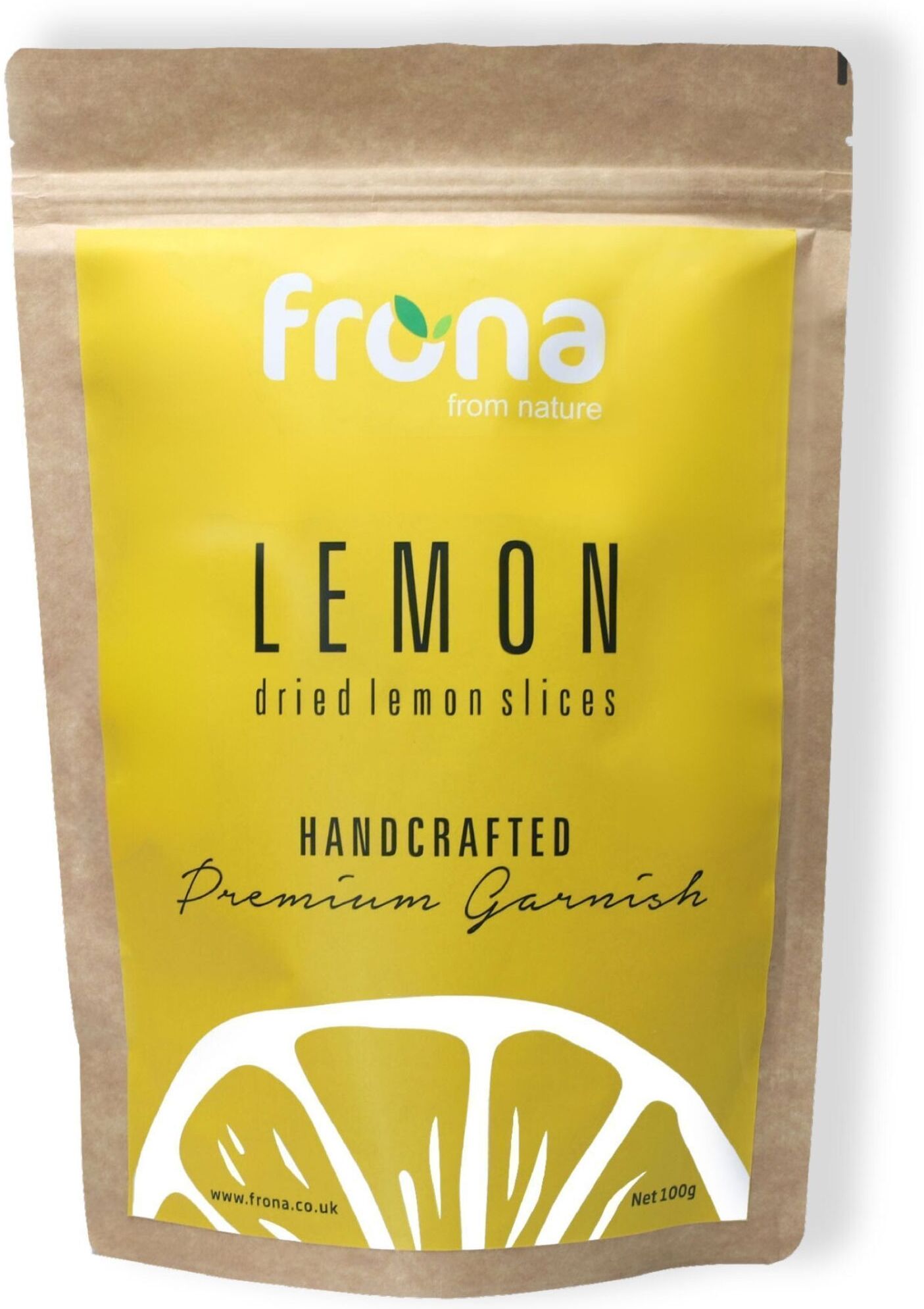 Barprofessional Fette di Limone Essiccate 100 g 100% Naturale Frona