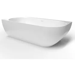 SAT Nelly Freistehende Badewanne gegossener Marmor NEL1700L