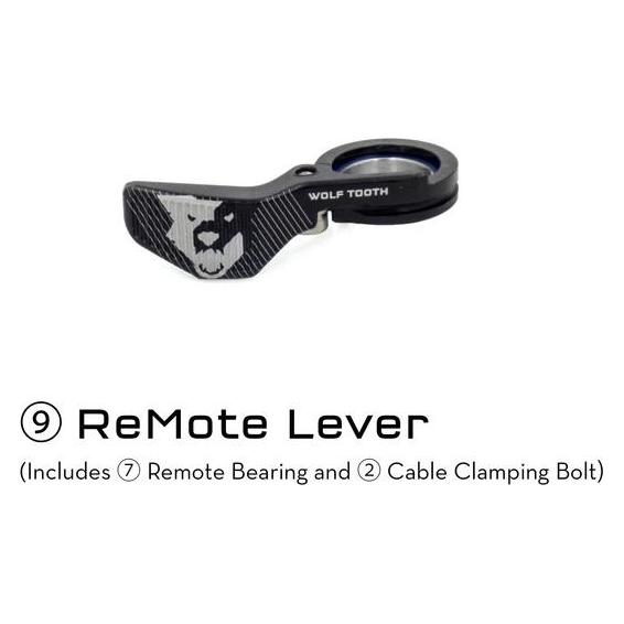 Wolf Tooth ReMote Ersatzhebel (39757911)