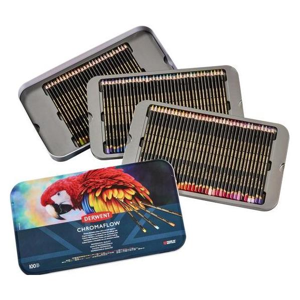 Derwent Farbstifte Chromaflow Professional 100 Stück (100x) (2306262)