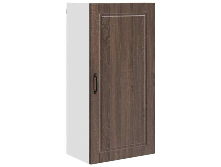 IBUQDDV Wandschrank Porto Braun Eichen-Optik 50 x 31 x 100 cm Holzwerkstoff,Innenbereich,Wandmontage,geräumige Fächer,Ablagen,Regalböden,Küchenutensilien,Vorräte