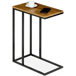Idimex, Couchtisch + Beistelltisch, Beistelltisch rechteckig DEBORA (26 x 46 x 61 cm)