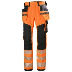 Warnschutz Handwerkerhose "ICU" - C48 - orange/schwarz