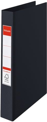 Esselte Pasta de Arquivo  VIVIDA Preta   Plástico   A4   45mm   4 argolas