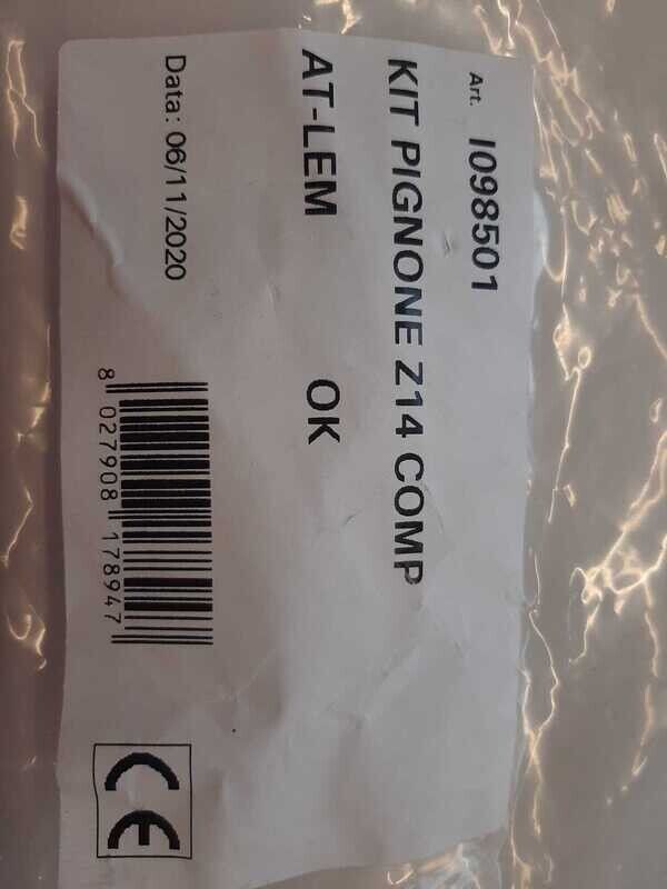 BFT Kit Pignone Z14 Compat-Lem-Deimos Albero Forato