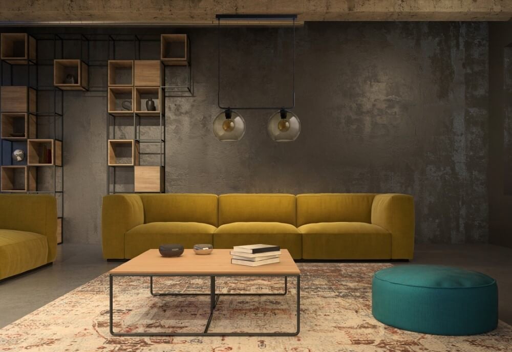 Lyora Wandlamp Monaco 2-lichts met zwart metaal en transparant glas