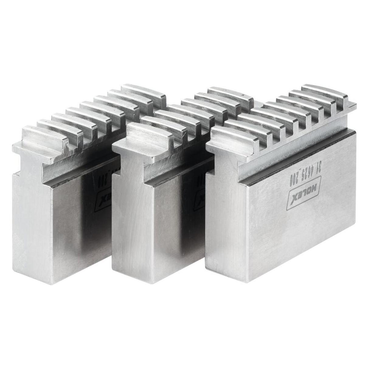 Holex Blockbacken-Set 3-teilig, weich 200 mm (314625 200)