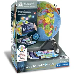 Clementoni Sapientino Esploramondo Smart – Lernspiel zum Thema Geografie