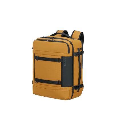 Reiserucksack SAMSONITE "CABIN PACK", Gr. B/H/T: 36cm x 45cm x 20cm, gelb, Textil, Rucksäcke Reiserucksack, Unisex Travelbag mit Kontrast-Reißverschlüssen