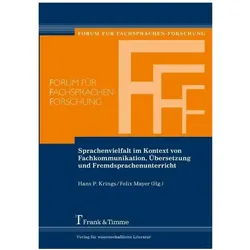 Sprachenvielfalt im Kontext von Fachkommunikation, Übersetzung und Fremdsprachenunterricht, Fachbücher