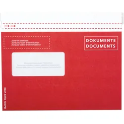 Elco, Lieferscheintasche, Quick Vitro Papier Dokumententaschen Dokumente/Documents postkonform (C5)