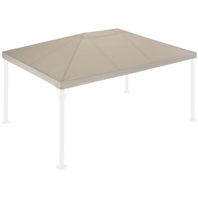 Pavillon-Ersatzdach KONIFERA "Murano", beige (natur), Pavillondächer, BxT: 300x400 cm